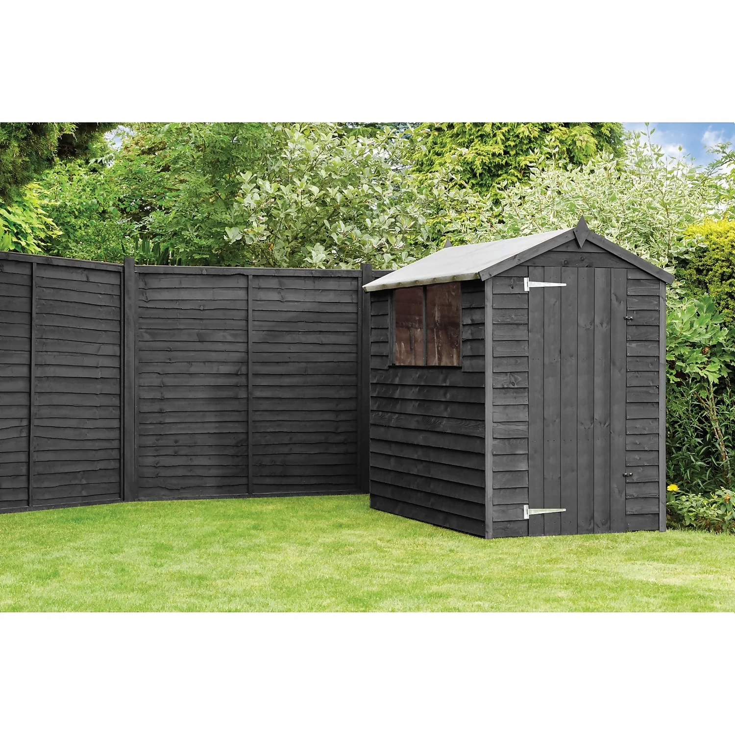 Ronseal One Coat Fence Life Paint Tudor Black Oak - 5L Ronseal One Coat Fence Life Paint Tudor Black Oak - 5L -Best Paint Store 12804242 5904942087359573