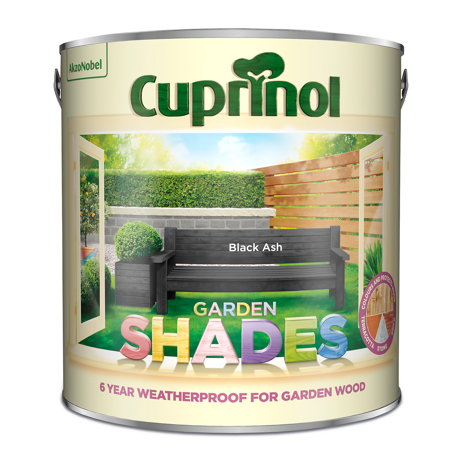 Cuprinol Garden Shades Black Ash - 2.5L Cuprinol Garden Shades Black Ash - 2.5L -Best Paint Store 12804485 1794949843125155