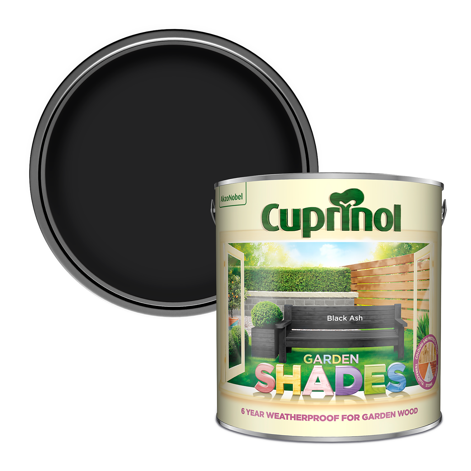 Cuprinol Garden Shades Black Ash - 2.5L Cuprinol Garden Shades Black Ash - 2.5L -Best Paint Store 12804485 9184949843020290