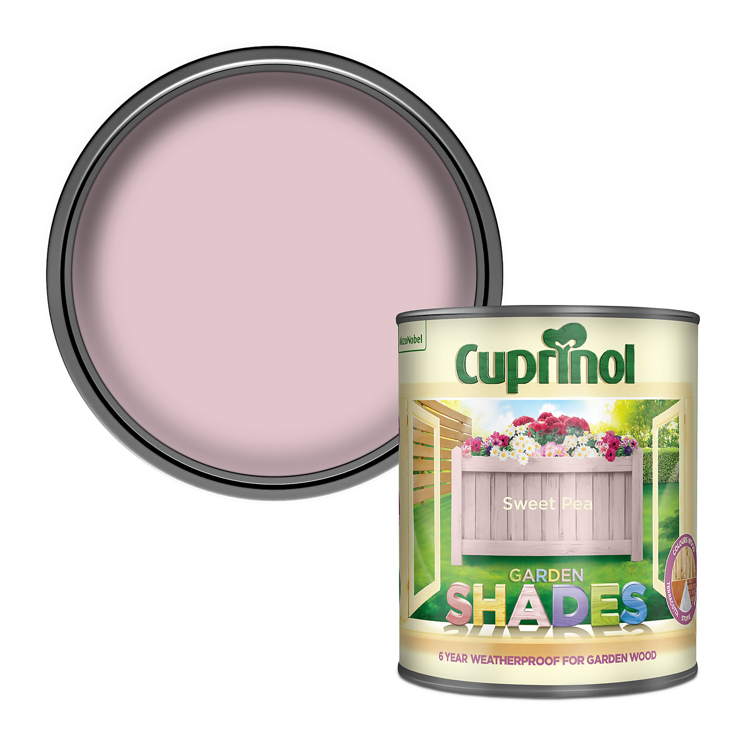 Cuprinol Garden Shades Sweet Pea - 1L Cuprinol Garden Shades Sweet Pea - 1L -Best Paint Store 12804558 1784949840545548