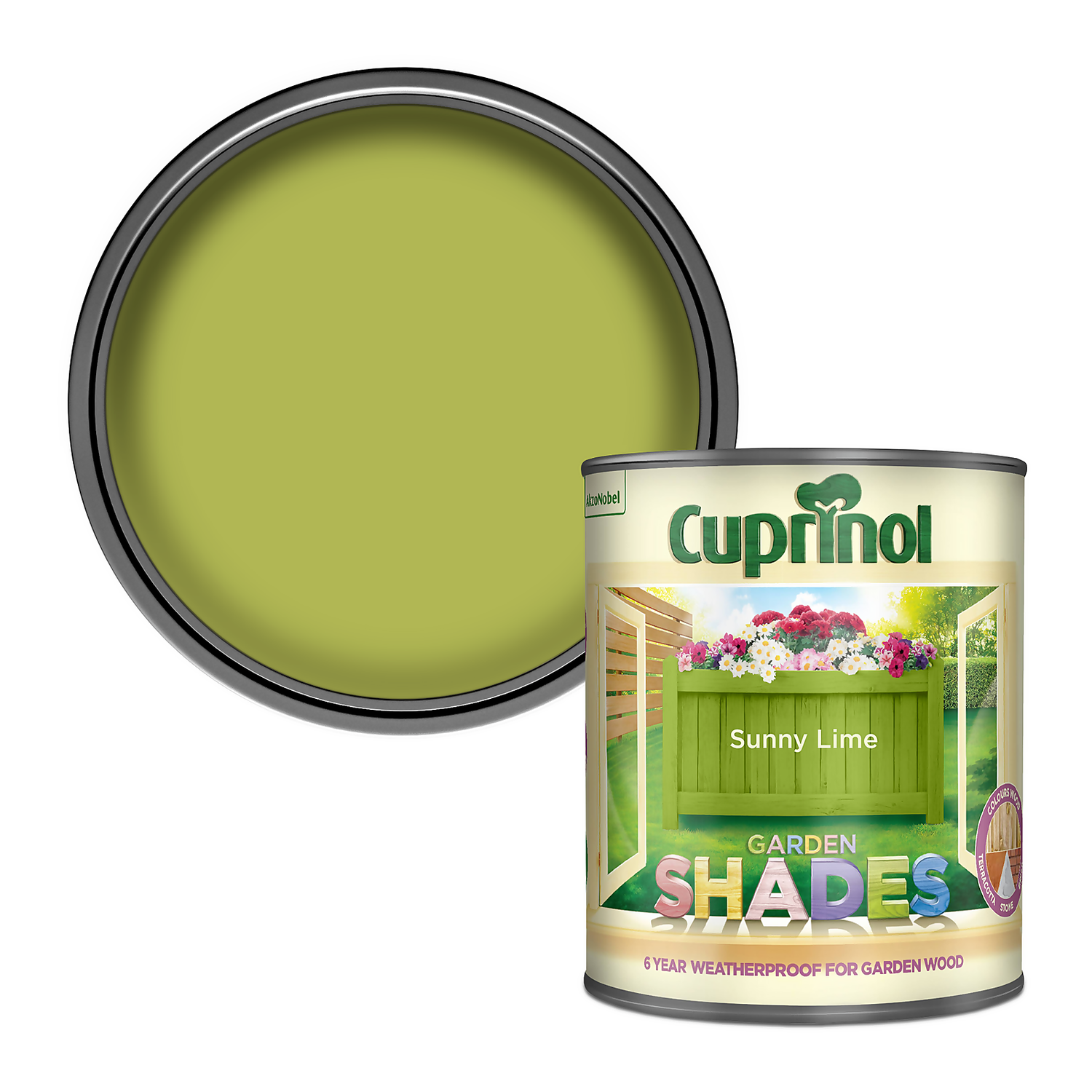 Cuprinol Garden Shades Sunny Lime - 1L Cuprinol Garden Shades Sunny Lime - 1L -Best Paint Store 12804781 1474949840545233