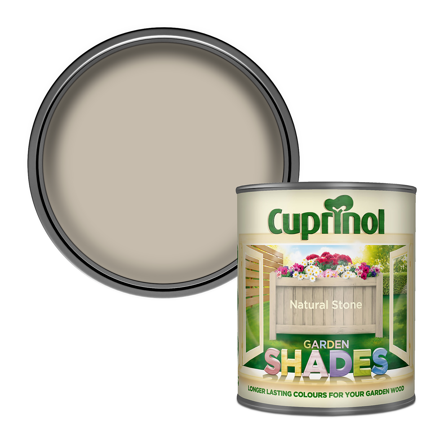 Cuprinol Garden Shades Natural Stone - 1L Cuprinol Garden Shades Natural Stone - 1L -Best Paint Store 12804784 1284949840611386