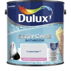 Dulux Easycare Bathroom Frosted Steel - Soft Sheen Paint - 2.5L -Best Paint Store 12805836 6484833224435538