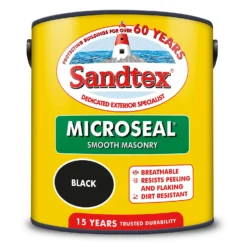 Sandtex® Ultra Smooth Masonry Paint Black - 2.5L 9 Sandtex® Ultra Smooth Masonry Paint Black - 2.5L -Best Paint Store 12806289 1804871255885295