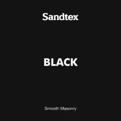 Sandtex® Ultra Smooth Masonry Paint Black - 2.5L 10 Sandtex® Ultra Smooth Masonry Paint Black - 2.5L -Best Paint Store 12806289 1954871255918712