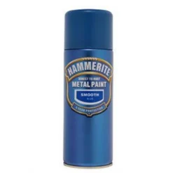Hammerite Blue - Exterior Smooth Aerosol Paint - 400ml