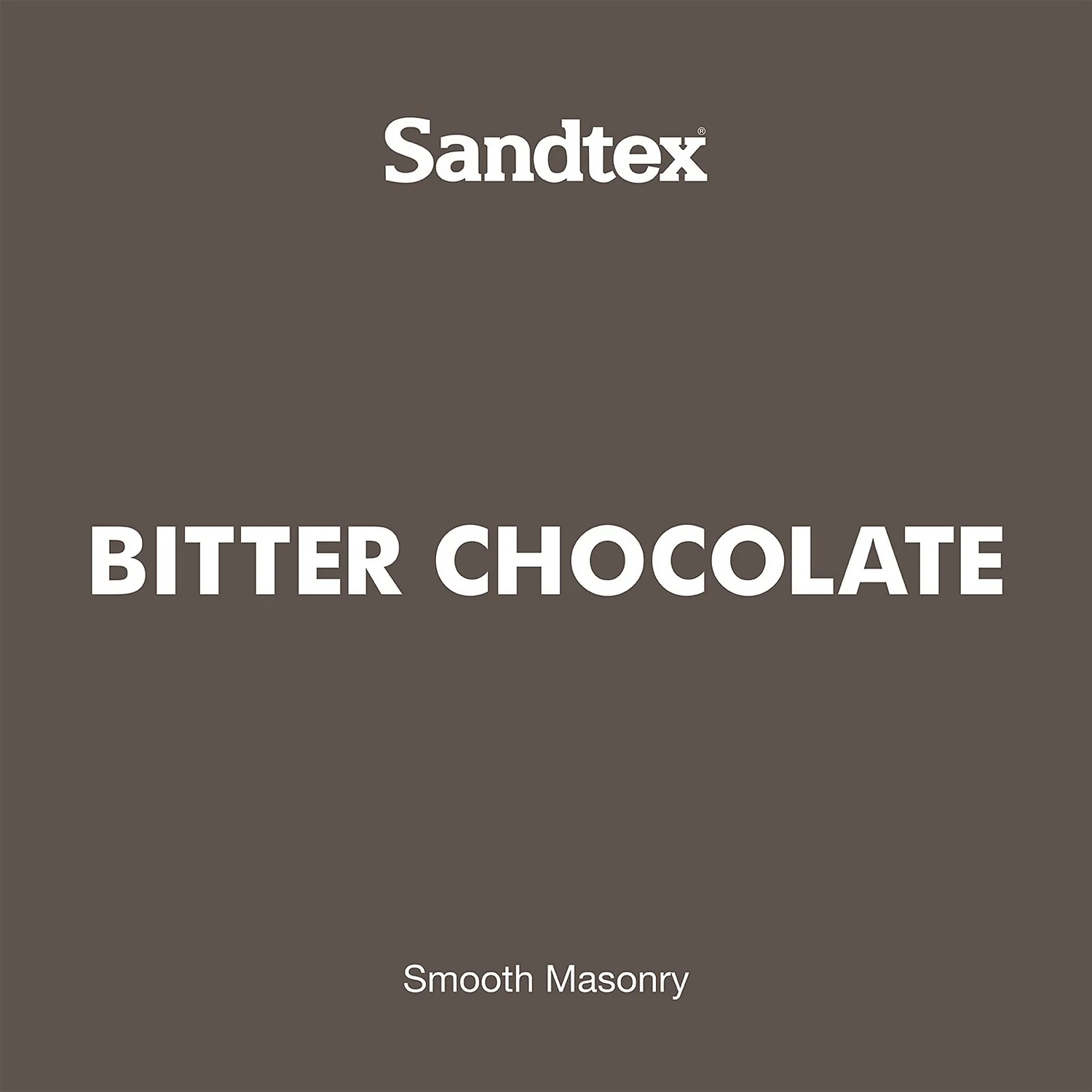 Sandtex® Ultra Smooth Masonry Paint Bitter Chocolate - 1L Sandtex® Ultra Smooth Masonry Paint Bitter Chocolate - 1L -Best Paint Store 12807368 1974871561533758