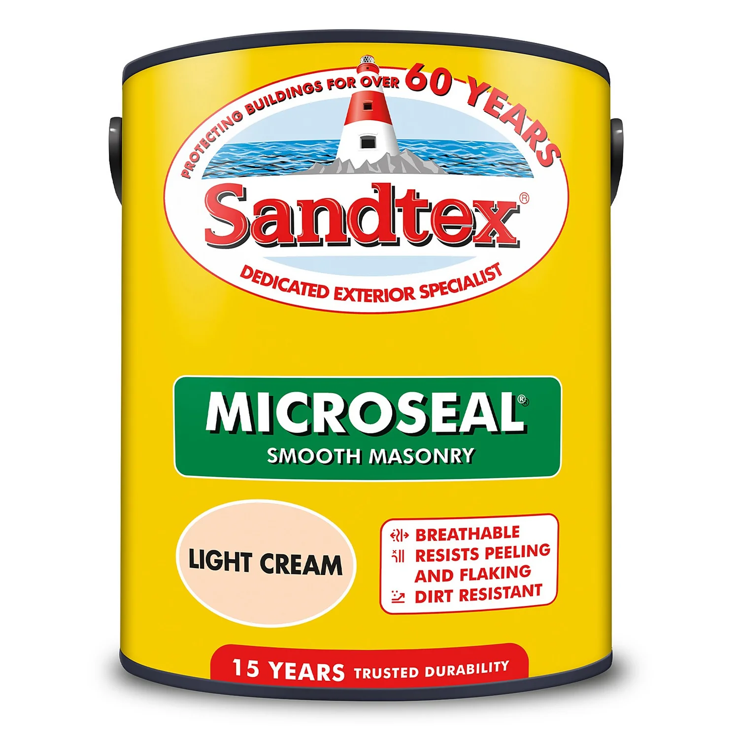 Sandtex® Ultra Smooth Masonry Paint Light Cream - 5L Sandtex® Ultra Smooth Masonry Paint Light Cream - 5L -Best Paint Store 12807399 9734871315740809