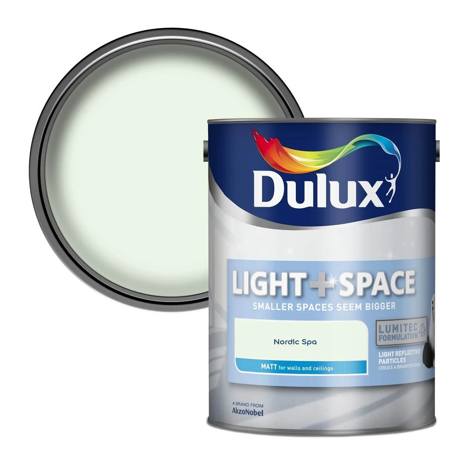 Dulux Light & Space Matt Emulsion Paint Nordic Spa - 5L Dulux Light & Space Matt Emulsion Paint Nordic Spa - 5L -Best Paint Store 12808161 1894831956913752