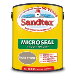 Sandtex® Ultra Smooth Masonry Paint Dark Stone - 5L -Best Paint Store 12808272 1804871499570705