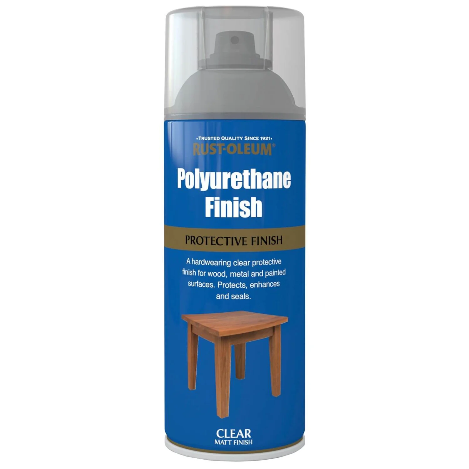 Rust-Oleum Polyurethane Finish Matt - Spray - 400ml Rust-Oleum Polyurethane Finish Matt - Spray - 400ml -Best Paint Store 12808401 1014831898620962