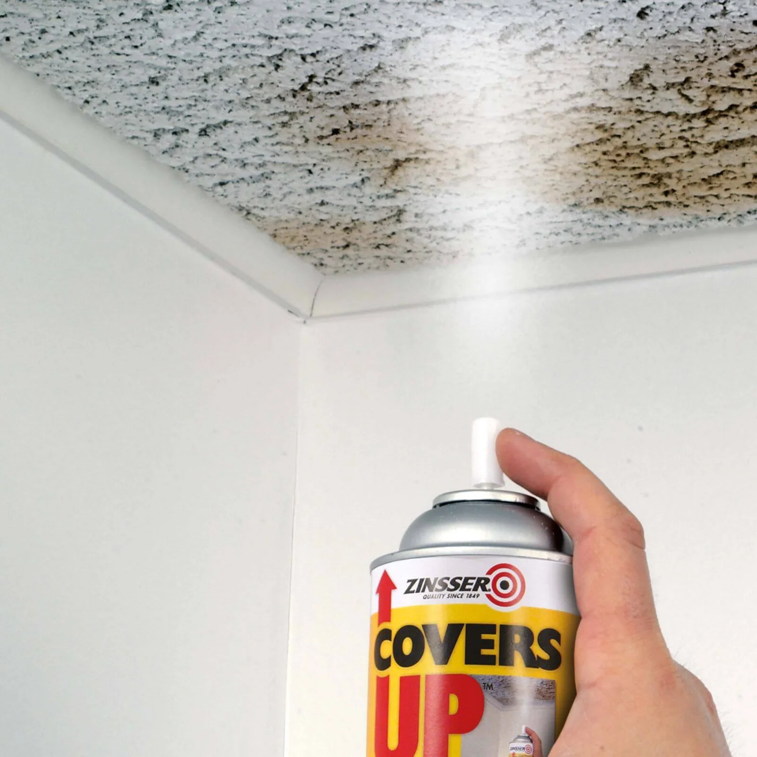 Zinsser White Covers Up Matt Spray Paint - 400ml Zinsser White Covers Up Matt Spray Paint - 400ml -Best Paint Store 12808437 1374833225331137