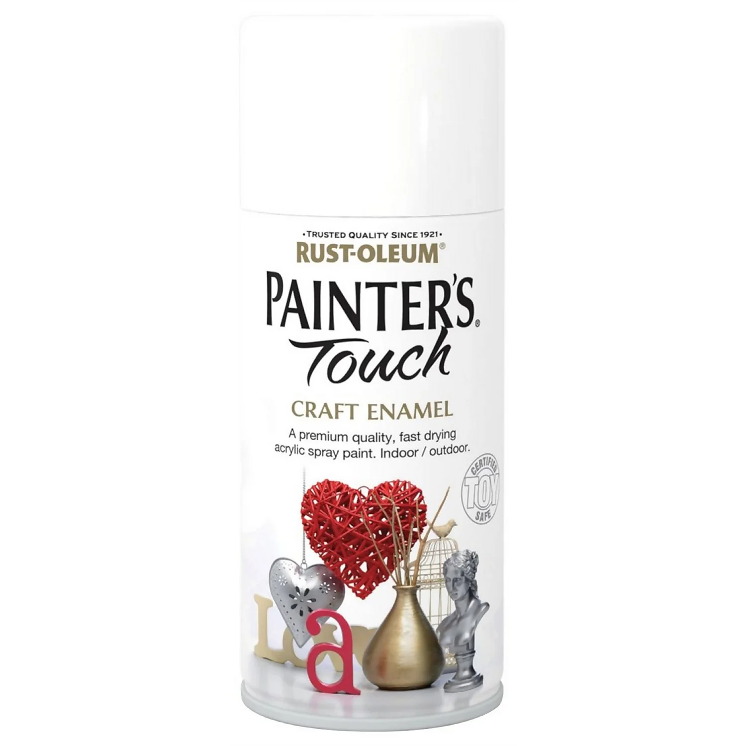 Rust-Oleum Painters Touch - Craft Enamel Spray Paint White Gloss - 150ml Rust-Oleum Painters Touch - Craft Enamel Spray Paint White Gloss - 150ml -Best Paint Store 12808552 1464843273197717
