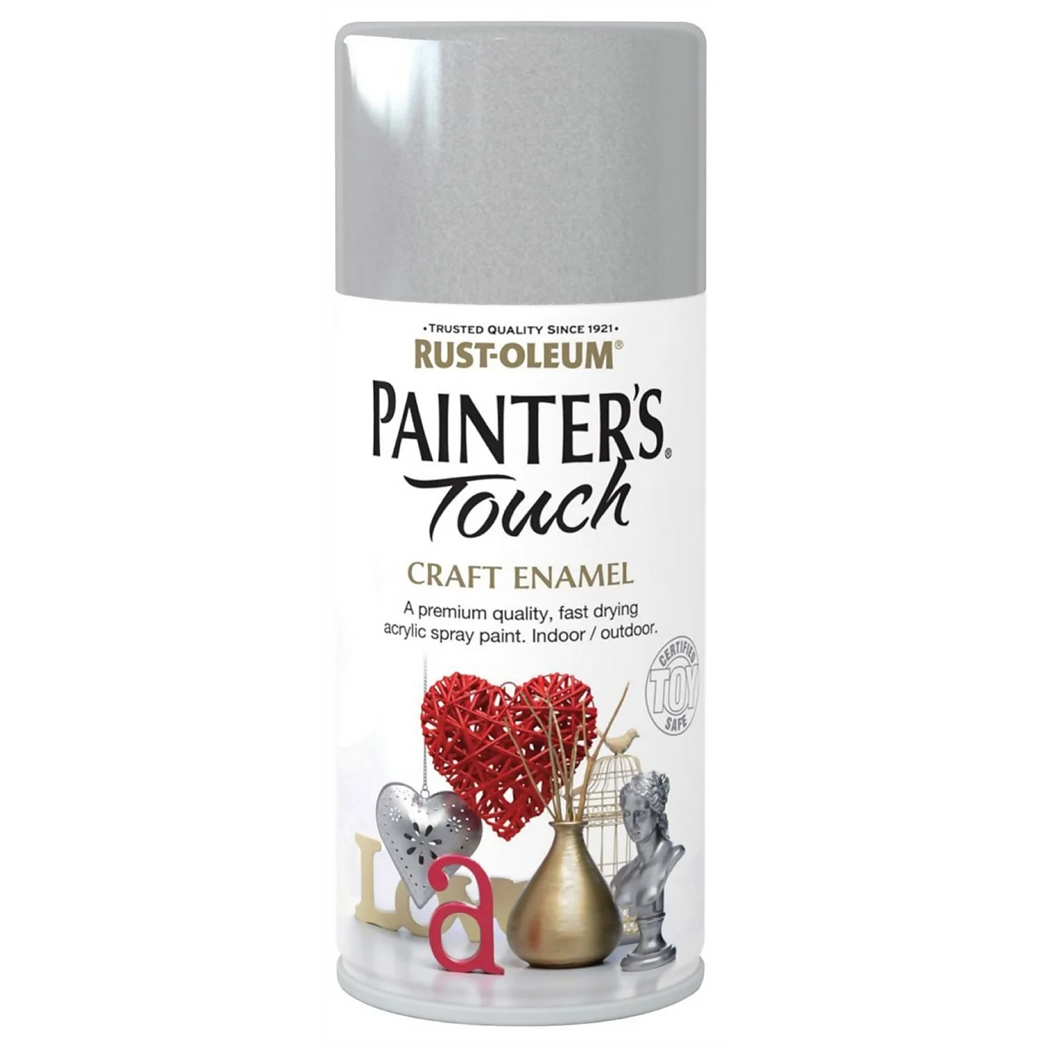 Rust-Oleum Painters Touch - Craft Enamel Spray Paint Silver Metallic - 150ml Rust-Oleum Painters Touch - Craft Enamel Spray Paint Silver Metallic - 150ml -Best Paint Store 12808645 1194843272956892