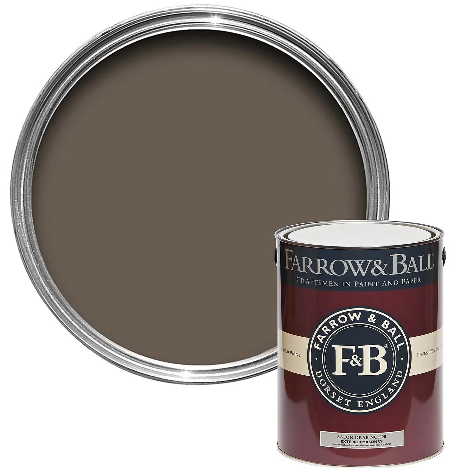 Farrow & Ball Exterior Masonry Paint Salon Drab - 5L Farrow & Ball Exterior Masonry Paint Salon Drab - 5L -Best Paint Store 12808823 1274951874455326