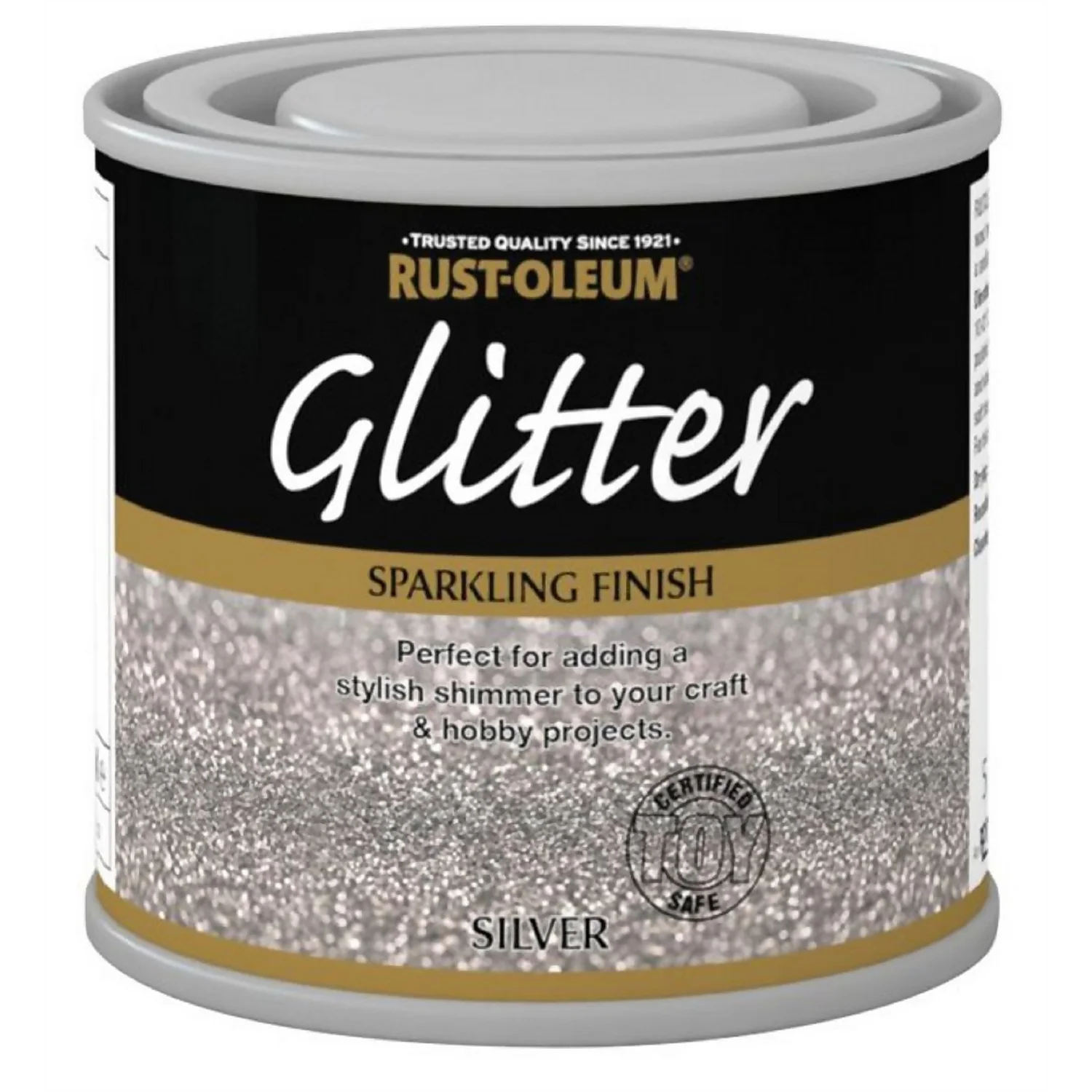 Rust-Oleum Glitter Silver Paint - 125ml Rust-Oleum Glitter Silver Paint - 125ml -Best Paint Store 12809031 1964843273940874
