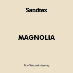 Sandtex® Textured Masonry Paint Magnolia - 5L -Best Paint Store 12809198 1194871504845998