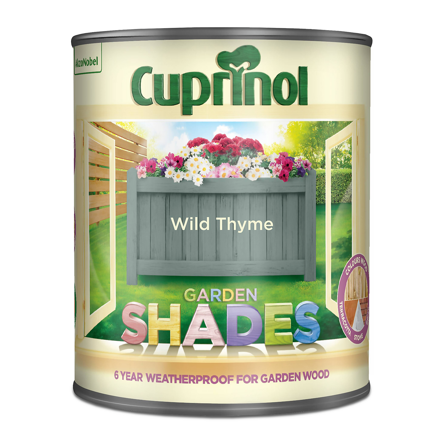 Cuprinol Garden Shades Paint Wild Thyme - 1L Cuprinol Garden Shades Paint Wild Thyme - 1L -Best Paint Store 12809207 1984949841242973