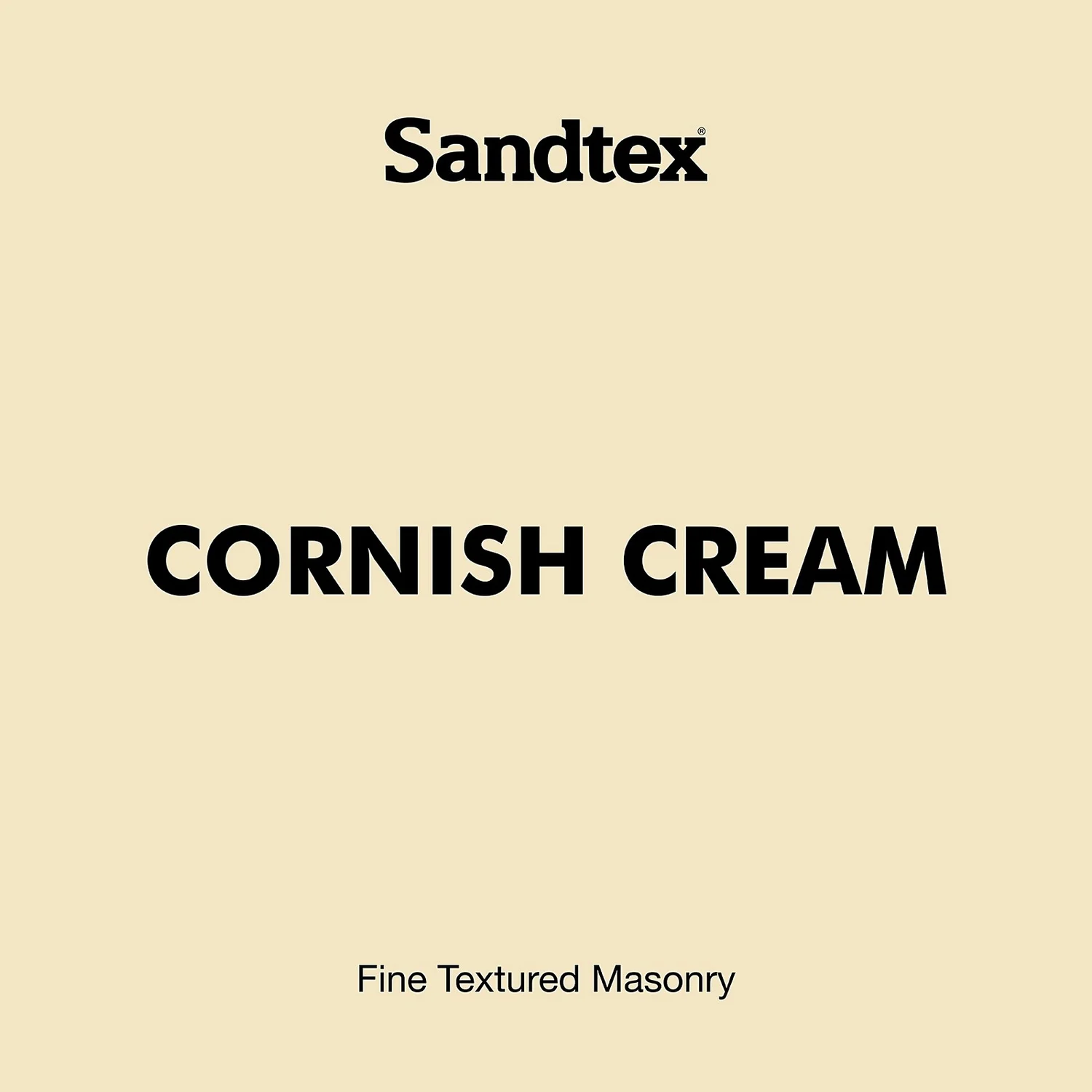 Sandtex® Textured Masonry Paint Cornish Cream - 5L Sandtex® Textured Masonry Paint Cornish Cream - 5L -Best Paint Store 12809504 1154871503778682