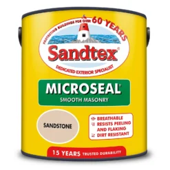 Sandtex® Ultra Smooth Masonry Paint Sandstone - 2.5L -Best Paint Store 12809734 1794871560224291
