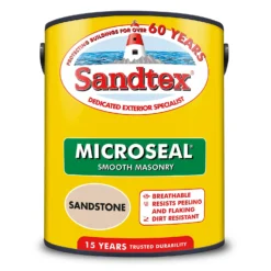 Sandtex® Ultra Smooth Masonry Paint Sandstone - 5L -Best Paint Store 12809735 1384871560234734
