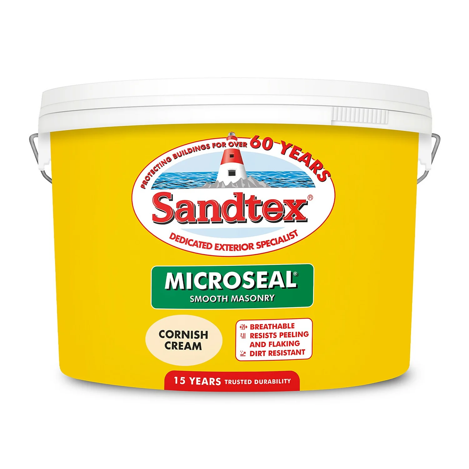 Sandtex® Ultra Smooth Masonry Paint Cornish Cream - 10L Sandtex® Ultra Smooth Masonry Paint Cornish Cream - 10L -Best Paint Store 12809759 8234871497785006