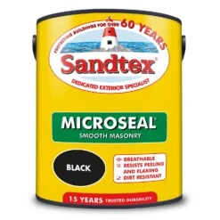 Sandtex® Ultra Smooth Masonry Paint Black - 5L 9 Sandtex® Ultra Smooth Masonry Paint Black - 5L -Best Paint Store 12810261 1394871319047076