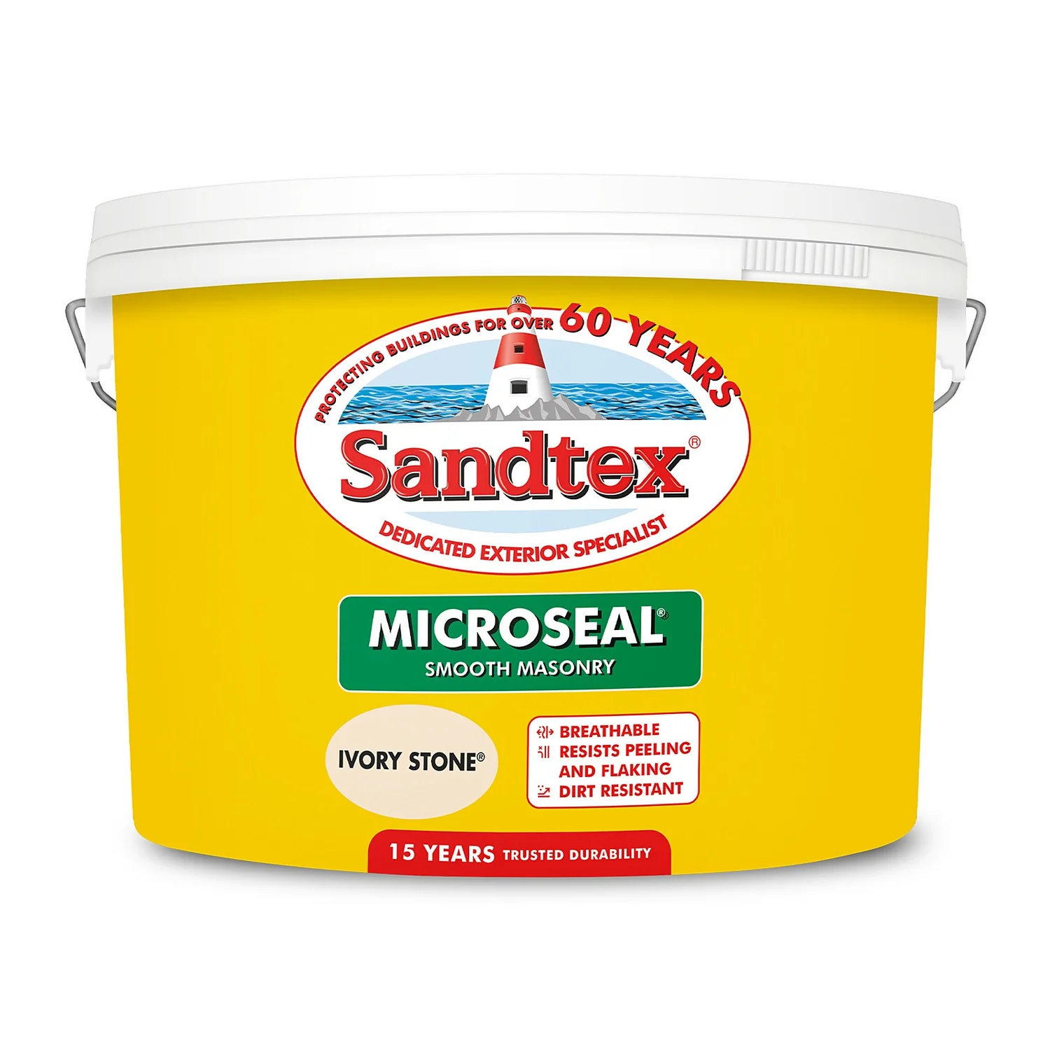 Sandtex® Ultra Smooth Masonry Paint Ivory Stone - 10L Sandtex® Ultra Smooth Masonry Paint Ivory Stone - 10L -Best Paint Store 12810262 1984958586382494