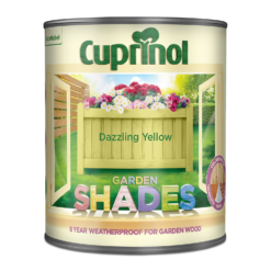 Cuprinol Garden Shades Dazzling Yellow - 1L 4 Cuprinol Garden Shades Dazzling Yellow - 1L -Best Paint Store 12810289 1464949841801993