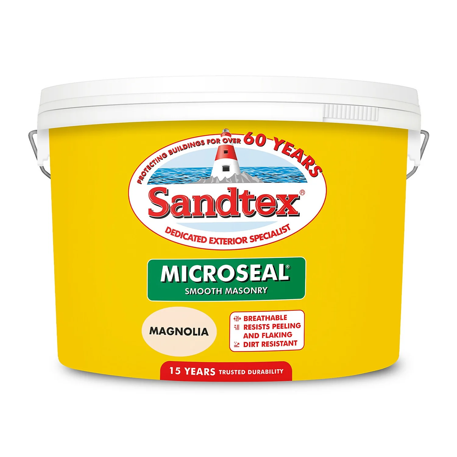 Sandtex® Ultra Smooth Masonry Paint Magnolia - 10L Sandtex® Ultra Smooth Masonry Paint Magnolia - 10L -Best Paint Store 12810377 1314871498150649