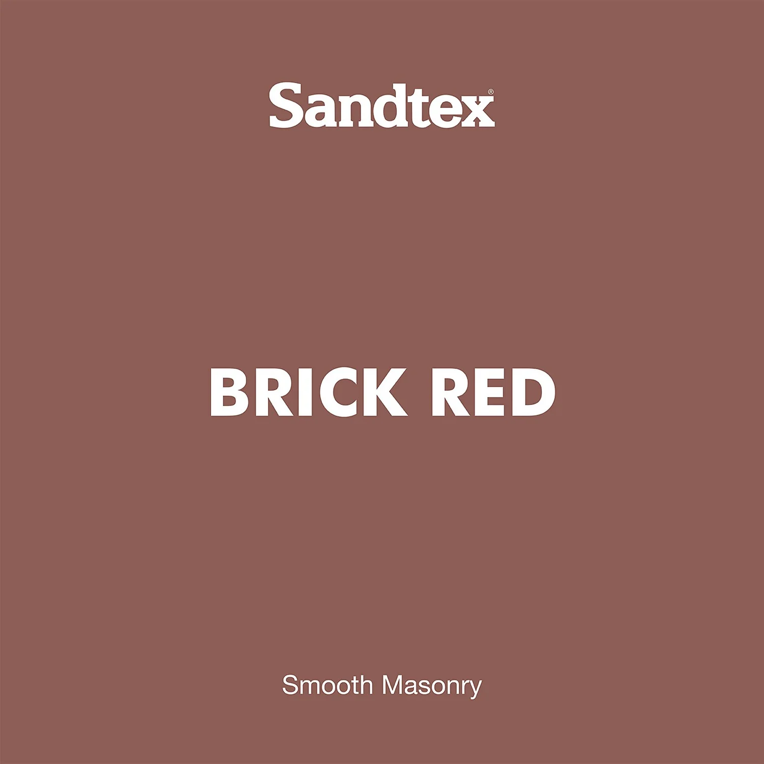 Sandtex® Ultra Smooth Masonry Paint Brick Red - 1L Sandtex® Ultra Smooth Masonry Paint Brick Red - 1L -Best Paint Store 12813204 9814871563040226