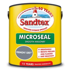 Sandtex® Ultra Smooth Masonry Paint Vermont Grey - 2.5L -Best Paint Store 12813518 4274871566680804