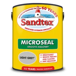 Sandtex® Ultra Smooth Masonry Paint Light Grey - 5L -Best Paint Store 12813520 1214871567411265