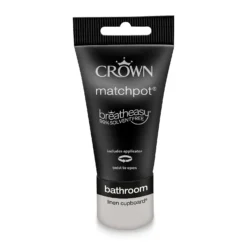 Crown Breatheasy Bathroom Mid Sheen Paint Linen Cupboard - Tester 40ml -Best Paint Store 12813925 1884857364613343