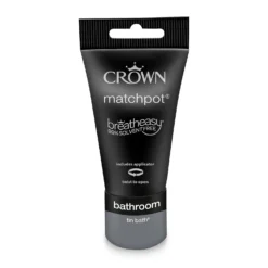 Crown Breatheasy Bathroom Mid Sheen Paint Tin Bath - Tester 40ml -Best Paint Store 12814053 1274857364705617