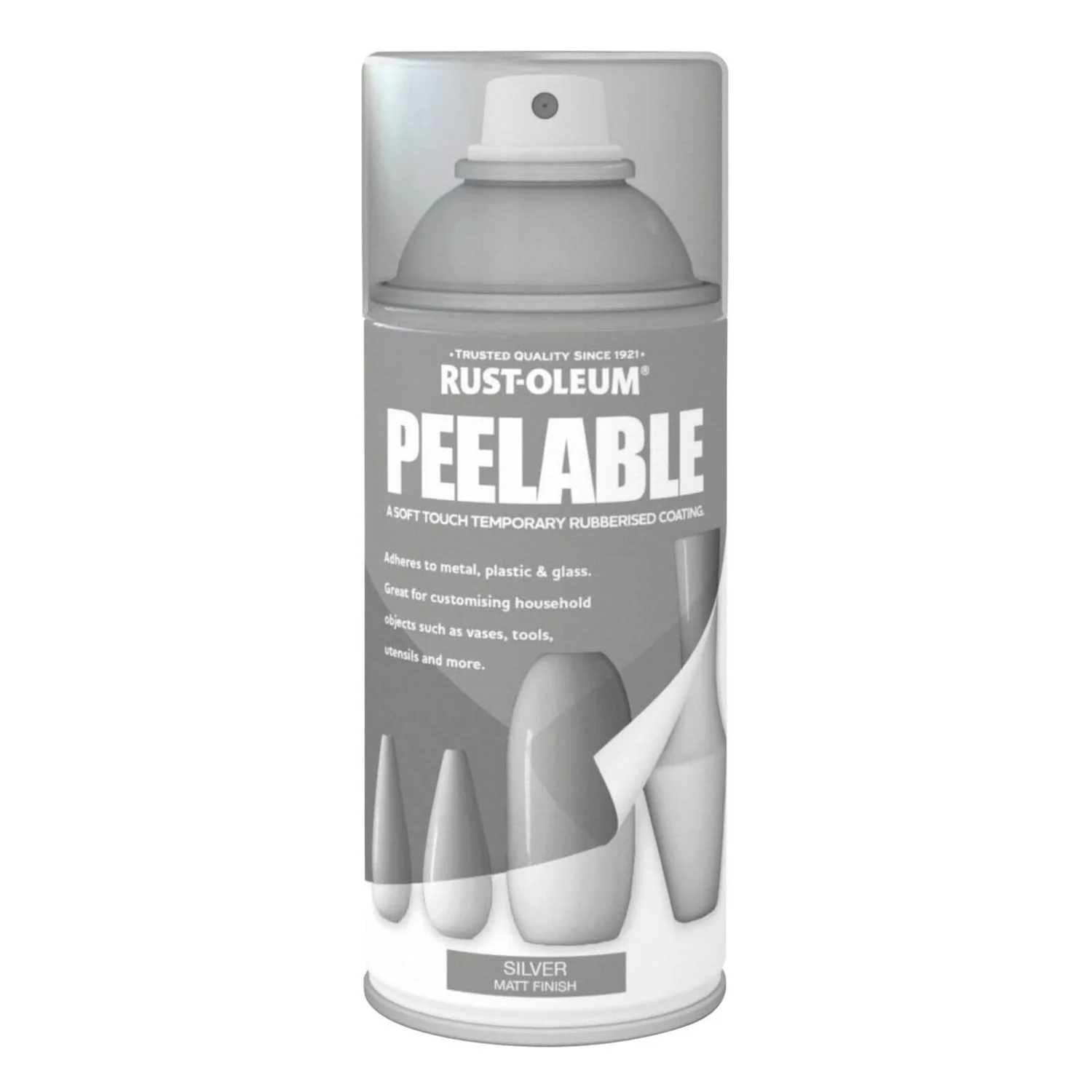 Rust-Oleum Peelable Silver Spray Paint - 150ml Rust-Oleum Peelable Silver Spray Paint - 150ml -Best Paint Store 12814845 1164831908015636