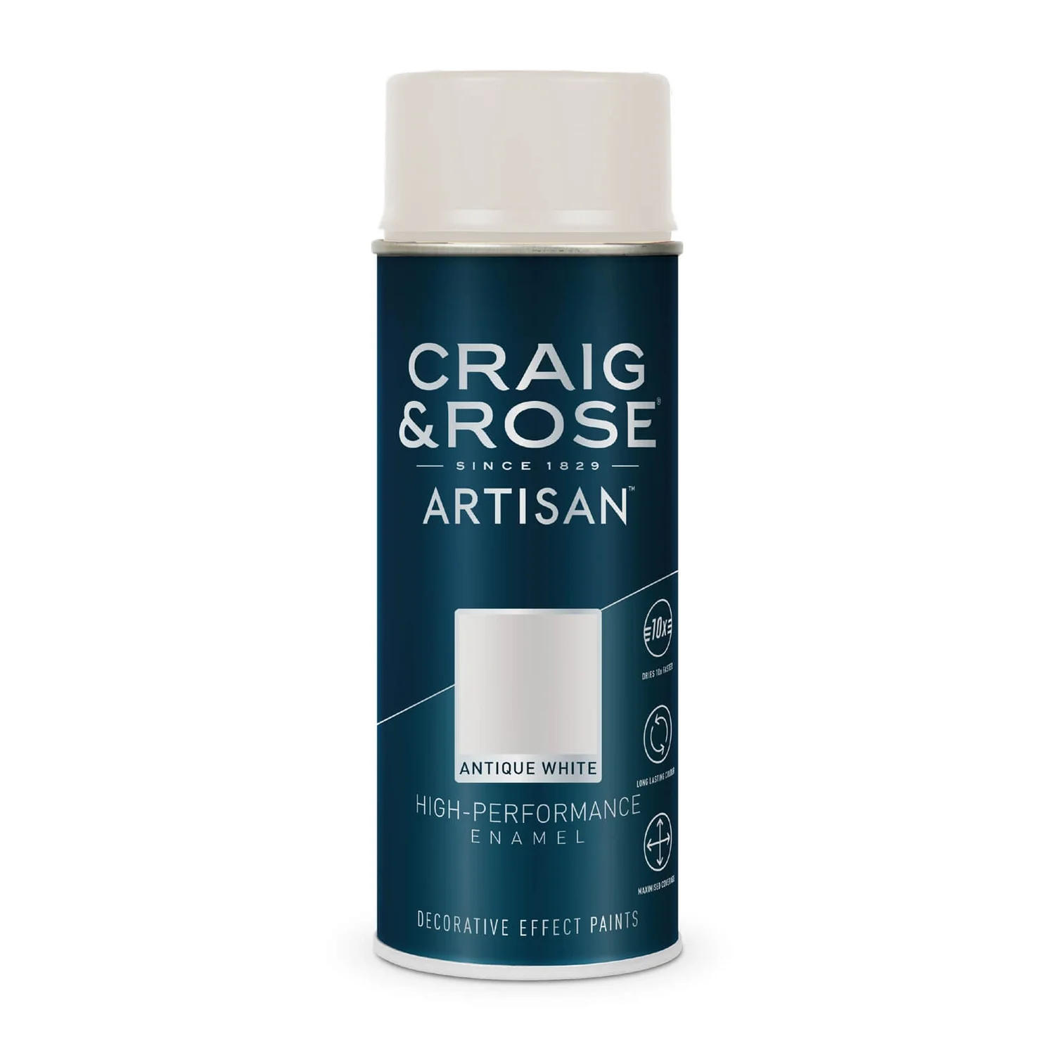 Craig & Rose Artisan Enamel Gloss Spray Paint - Antique White - 400ml Craig & Rose Artisan Enamel Gloss Spray Paint - Antique White - 400ml -Best Paint Store 12817655 6454833197280681