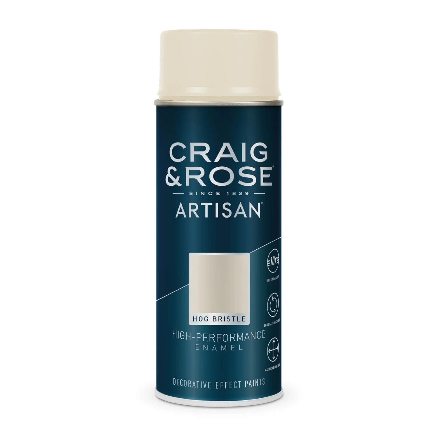 Craig & Rose Artisan Enamel Gloss Spray Paint - Hog Bristle - 400ml Craig & Rose Artisan Enamel Gloss Spray Paint - Hog Bristle - 400ml -Best Paint Store 12817676 1194833197720973