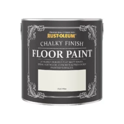 Rust-Oleum Chalky Floor Paint Chalk White - 2.5L -Best Paint Store 12819785 1664940725472415