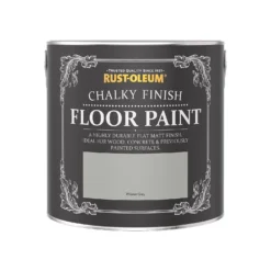 Rust-Oleum Chalky Floor Paint Winter Grey - 2.5L 5 Rust-Oleum Chalky Floor Paint Winter Grey - 2.5L -Best Paint Store 12819786 7504940725516824