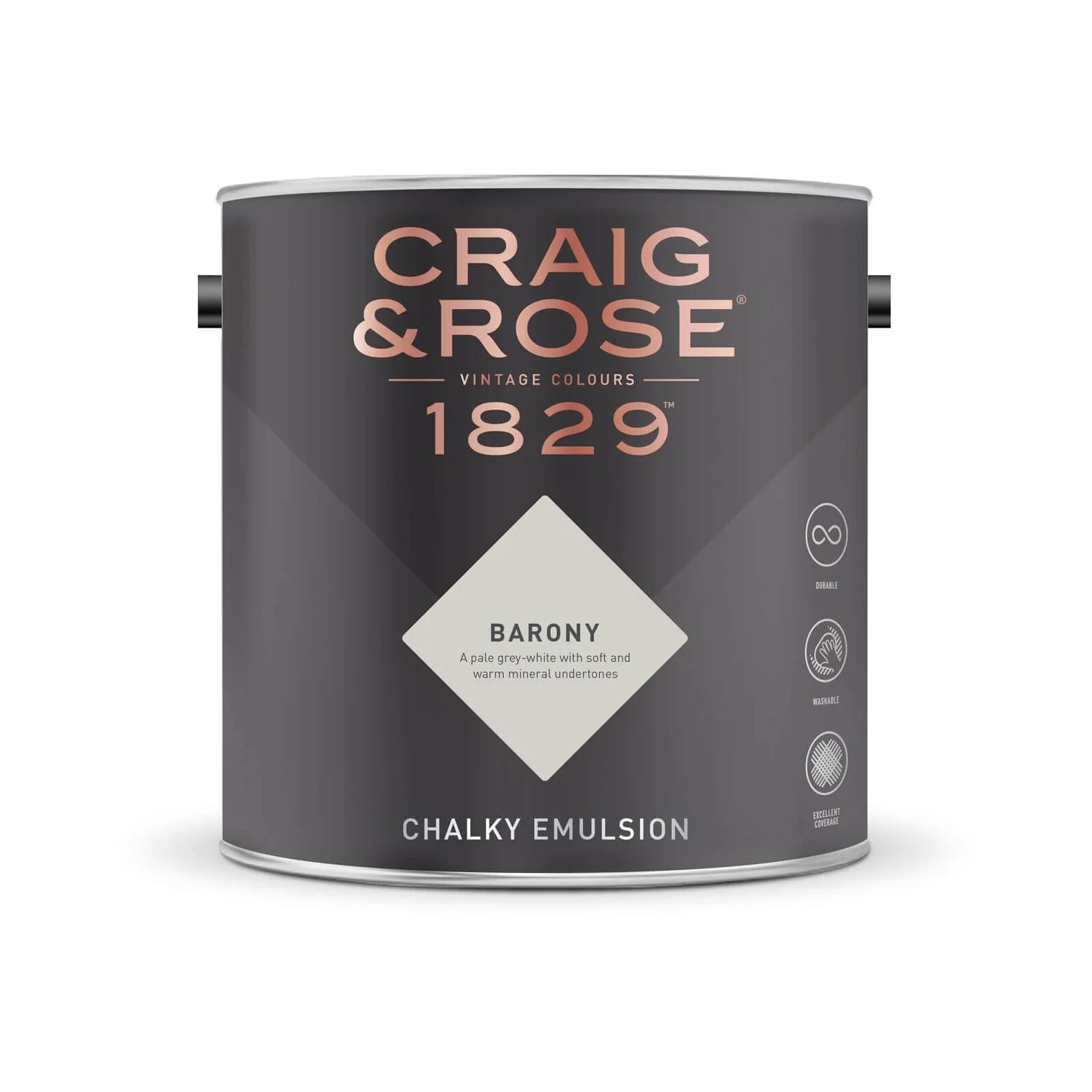 Craig & Rose 1829 Chalky Emulsion Paint Barony - 2.5L Craig & Rose 1829 Chalky Emulsion Paint Barony - 2.5L -Best Paint Store 12820462 1964832991099756