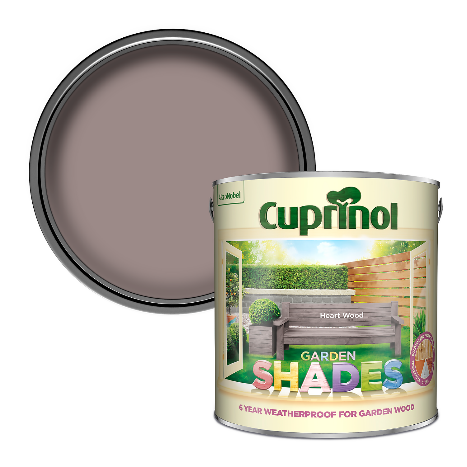 Cuprinol Garden Shades Heart Wood - 2.5L Cuprinol Garden Shades Heart Wood - 2.5L -Best Paint Store 12820696 4604949841716346