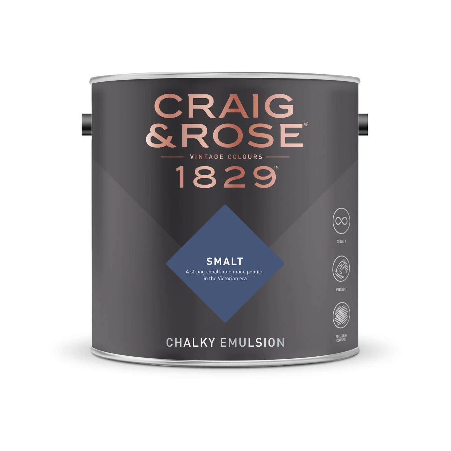 Craig & Rose 1829 Chalky Emulsion Paint Smalt - Tester 50ml Craig & Rose 1829 Chalky Emulsion Paint Smalt - Tester 50ml -Best Paint Store 12821433 1774833171462252