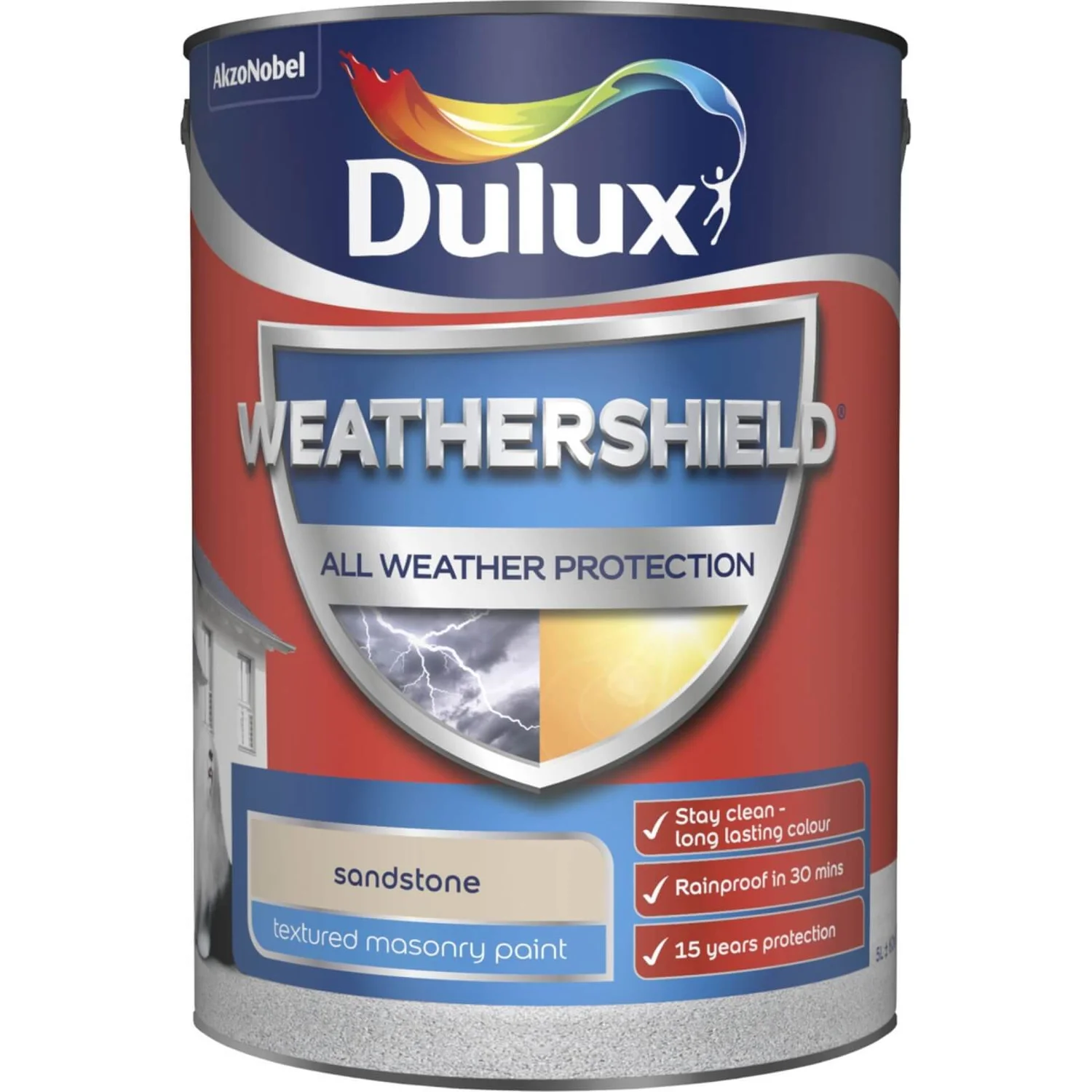Dulux Weathershield All Weather Textured Masonry Paint Sandstone - 5L Dulux Weathershield All Weather Textured Masonry Paint Sandstone - 5L -Best Paint Store 12822858 6494831917079806