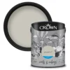 Crown Walls & Ceilings Matt Emulsion Paint Grey Putty - 5L -Best Paint Store 12823268 3684969525922727