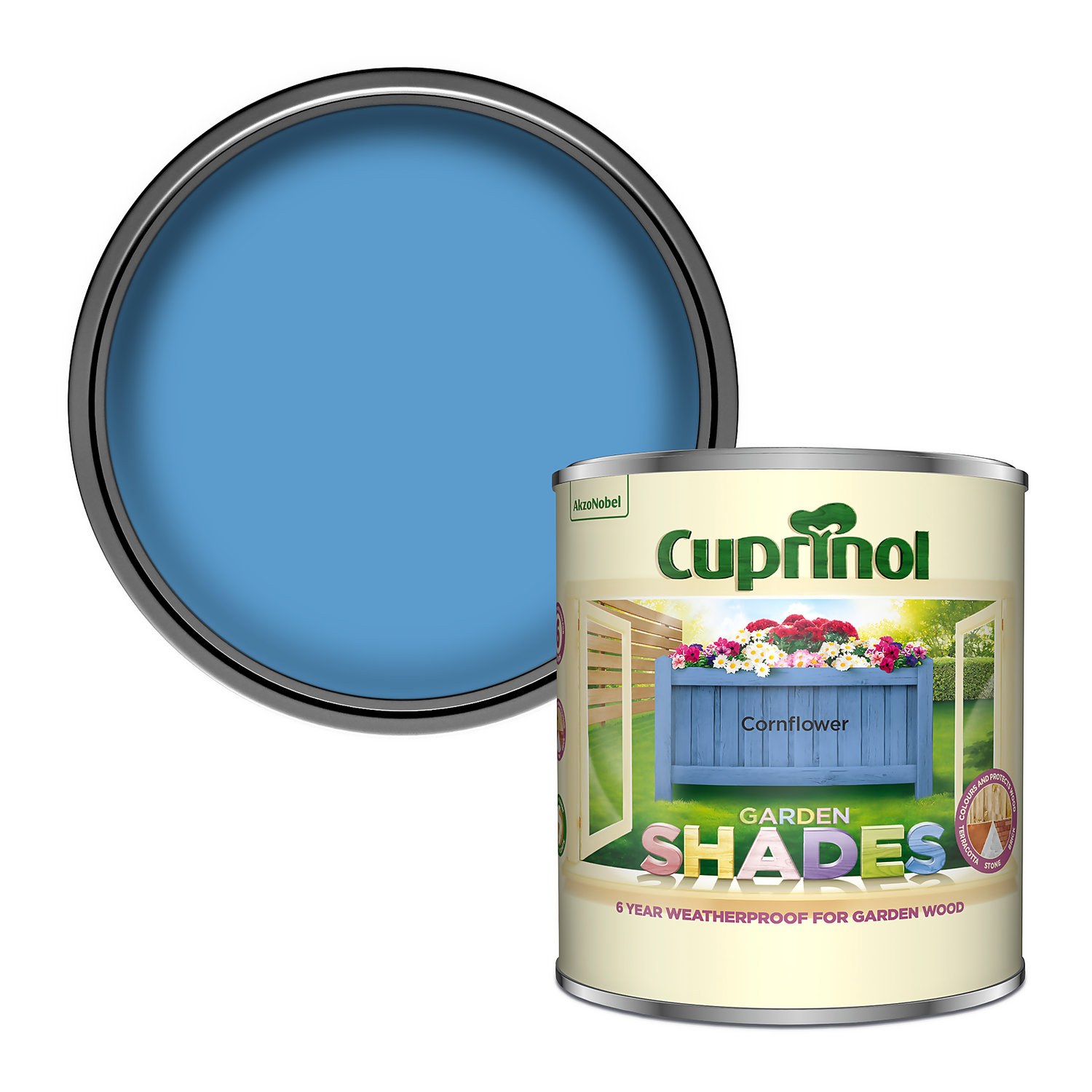 Cuprinol Garden Shades Cornflower - 1L Cuprinol Garden Shades Cornflower - 1L -Best Paint Store 12825701 1004949842159647