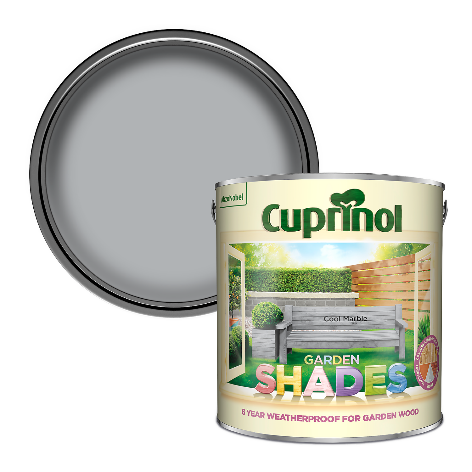 Cuprinol Garden Shades Cool Marble - 2.5L Cuprinol Garden Shades Cool Marble - 2.5L -Best Paint Store 12825783 6524949842173666