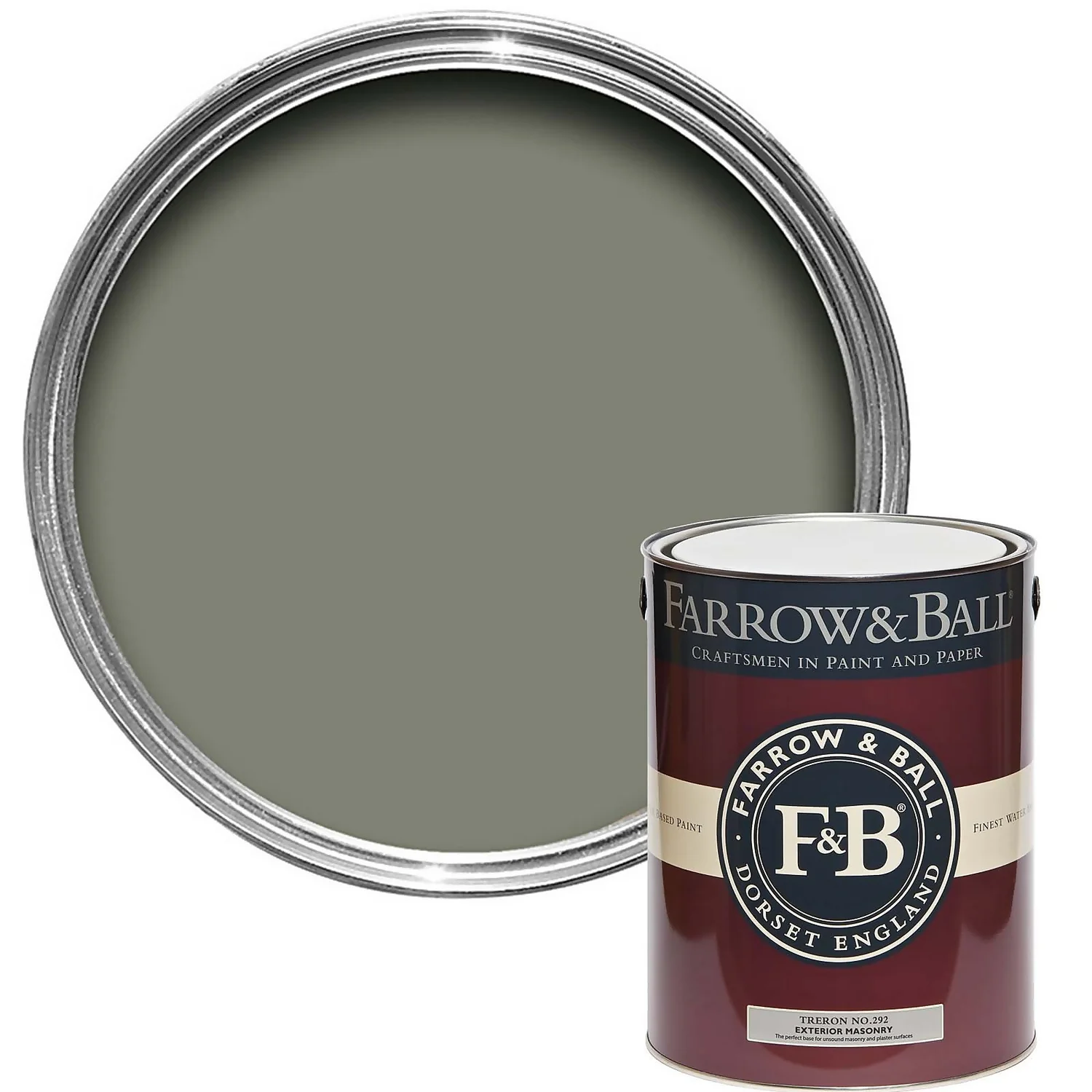 Farrow & Ball Exterior Masonry Paint Treron - 5L Farrow & Ball Exterior Masonry Paint Treron - 5L -Best Paint Store 12826079 1534951850038962