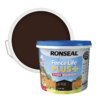 Ronseal Fence Life Plus Paint Dark Oak - 9L 2 Ronseal Fence Life Plus Paint Dark Oak - 9L -Best Paint Store 12826694 1914942086560442