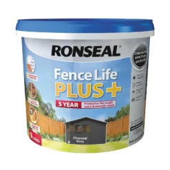 Ronseal Fence Life Plus Paint Charcoal Grey - 9L 8 Ronseal Fence Life Plus Paint Charcoal Grey - 9L -Best Paint Store 12826703 1344942086982158